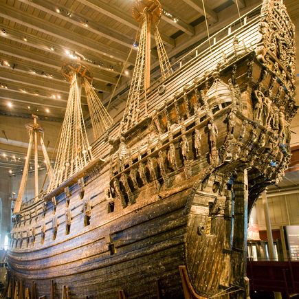  Fast 400 Jahre altes Kriegsschiff „Vasa“