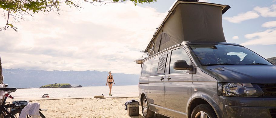 Info Camper Handbuch Wohnmobil Urlaub Wohnmobil am Strand