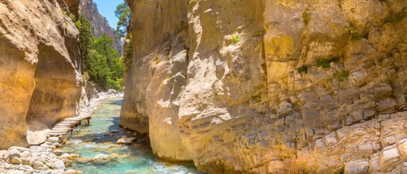 samaria-schlucht, wandern, kreta