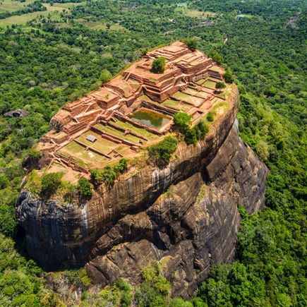Monolith Sigiriya - Löwenfelsen, Sri Lanka