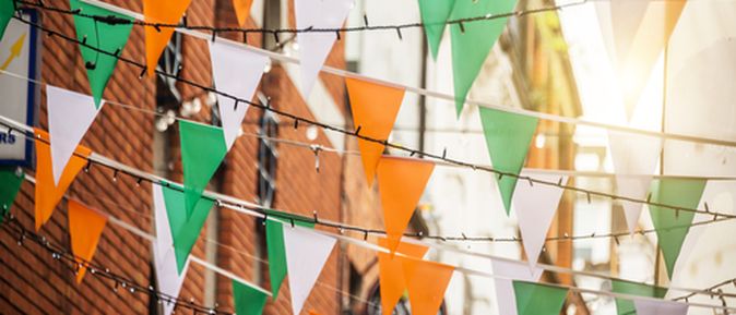 Irland Dublin St Patricks Day 