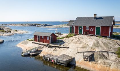 Ferienhausurlaub Dänemark Häuser auf Schäreninsel