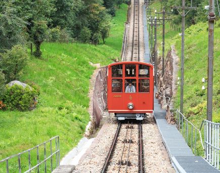 Historische Bergbahn zum Königstuhl