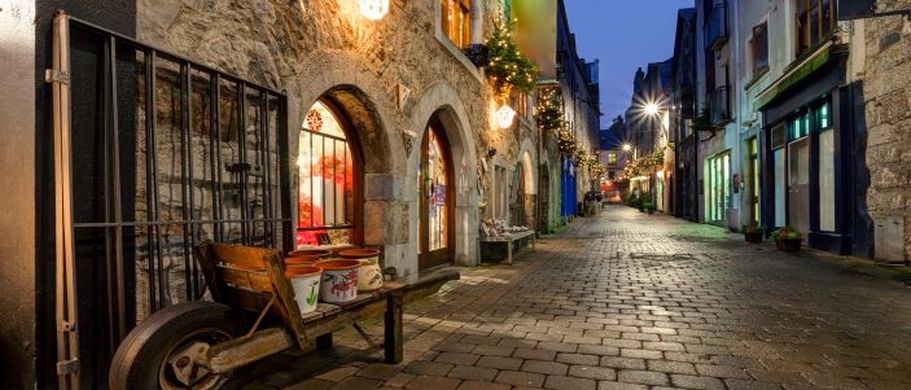 Galway Urlaub Alte Straße