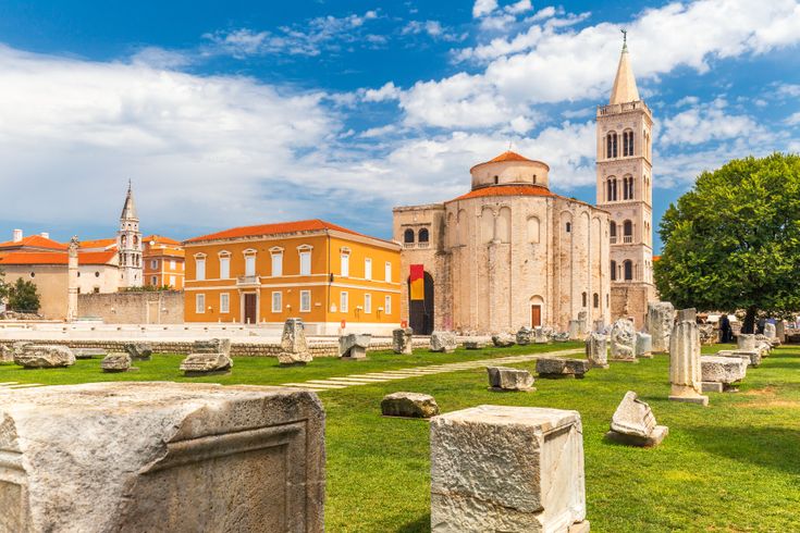 Altstadt von Zadar und Meeresorgel
