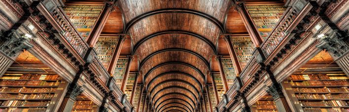 Long Room Libary im Trinity College