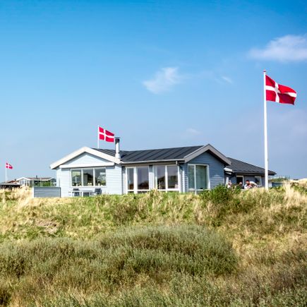 Ferienhausurlaub Dänemark Haus in den Dünen
