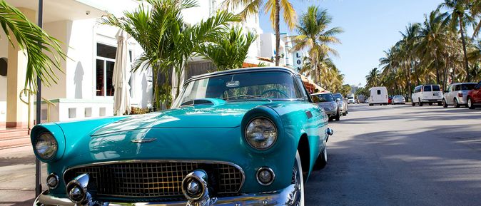 Oldtimer in Miami