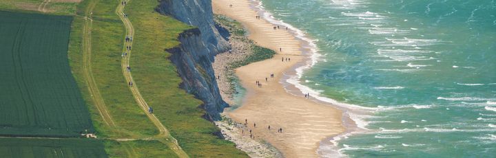 blick auf Opalküste.