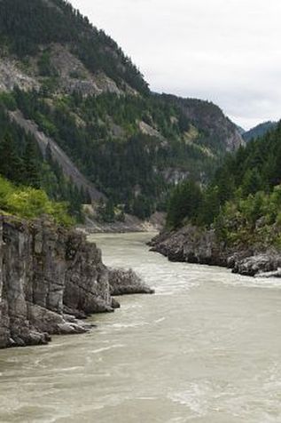 Rocky Mountaineer Hells Gate in Fraser Canyon