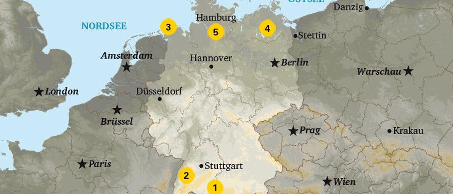 Karte Deutschland