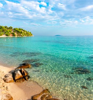 Strand auf Chalkidiki