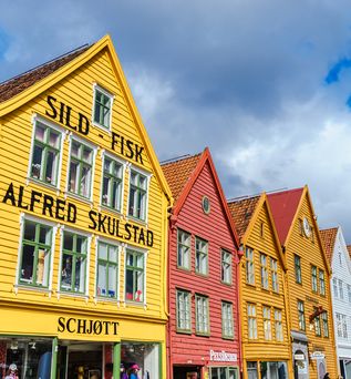 Bergen in Norwegen