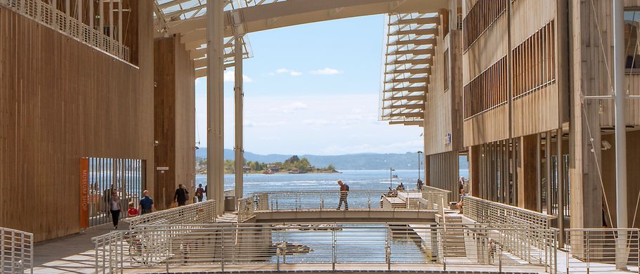 Moderne Kunst und Architektur im Astrup-Fearnley-Museum