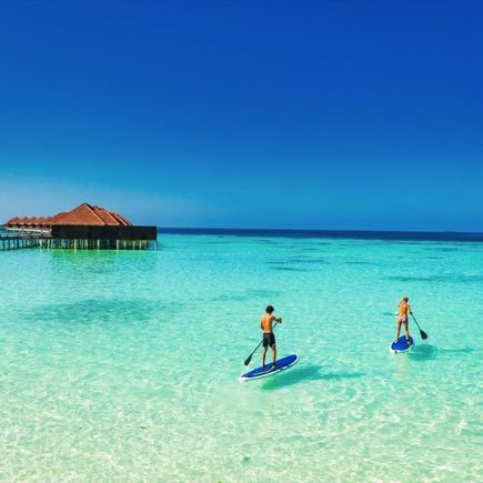 Standup-Paddling Malediven