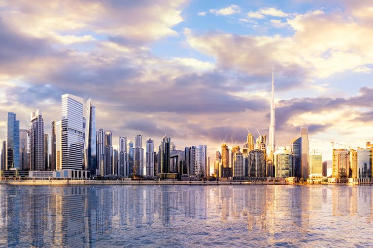 Dubai Stadt Panorama