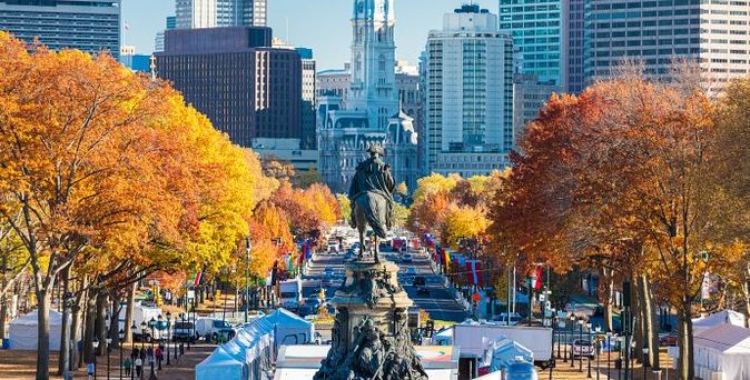 Indian Summer Philadelphia Pennsylvania
