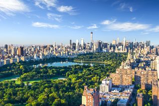 Blick auf den Central Parc in New York