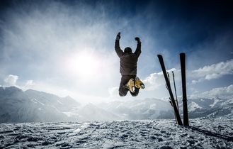 Skifahrer