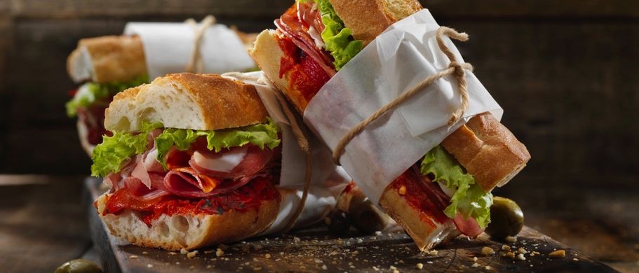 italienische Sandwichs