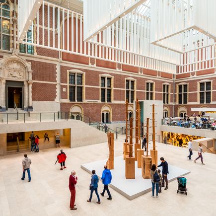 Eingangshalle des berühmten Rijksmuseum