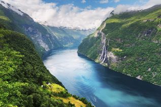 Norwegischer Fjord 