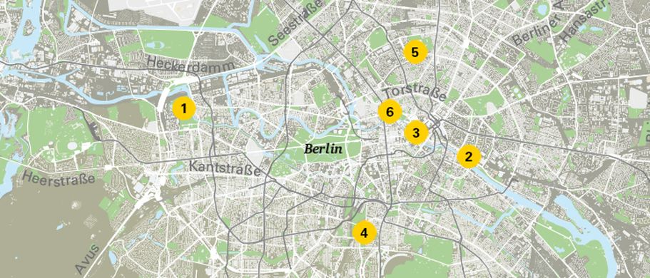 Karte Berlin