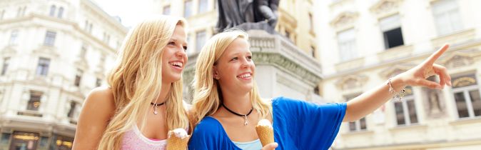 Freundinnen in Wien