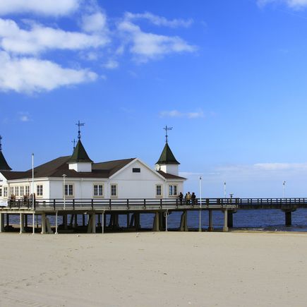 Usedom Seelbruecke Ahlbeck
