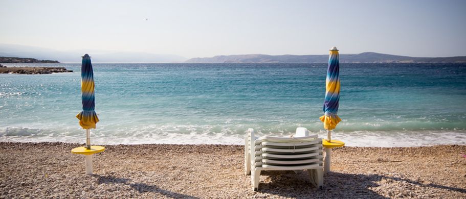 Crikvenica Strand Übersicht