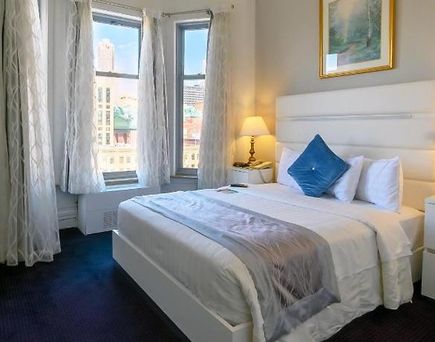 Ein Hotelzimmer