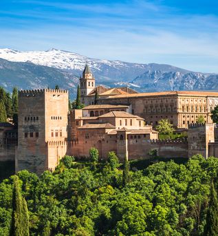 Alhambbra in Andalusien