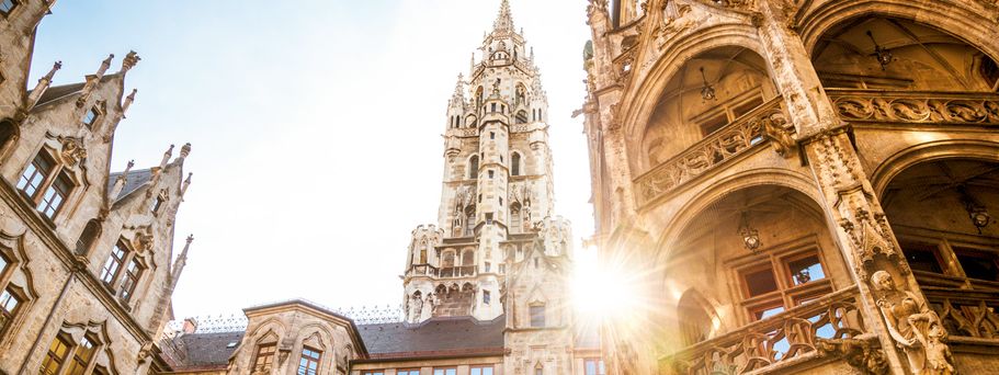 Städtereise München Urlaub Rathaus in München