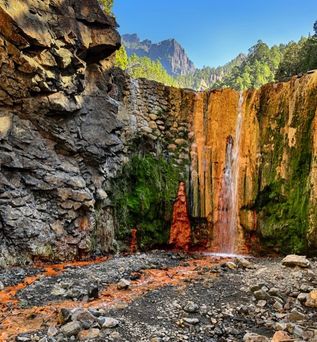 Wasserfall Cascada de Colores