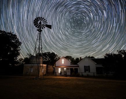 Sternenbeobachtungen in Fredericksburg