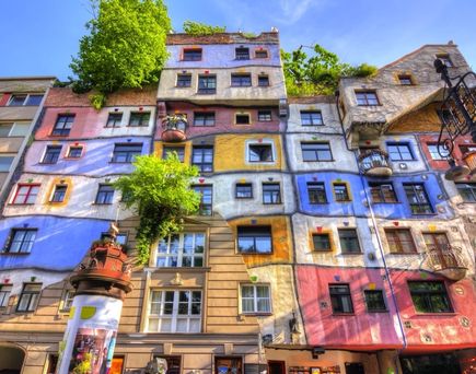Hunderwasser-Haus in Wien