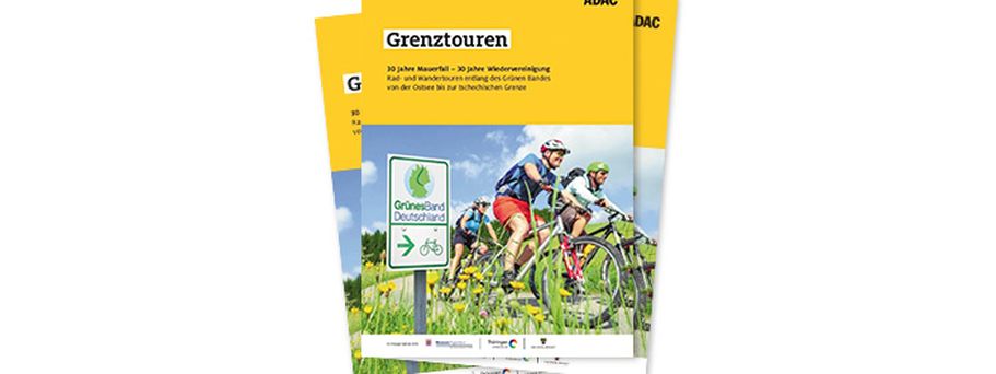 Titelblatt der Grenztouren Broschüre