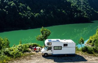 Camper am See