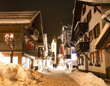 Abendstimmung im beschaulichen Oberstdorf