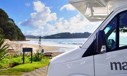Camper Neuseeland Urlaub Reisen Hot Water Beach