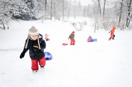 Skischule und Rodelhang für die Kleinsten 