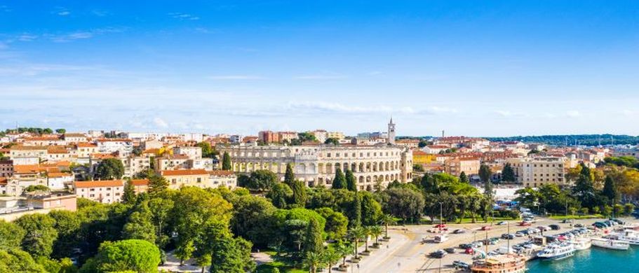 Pula Panoramablick