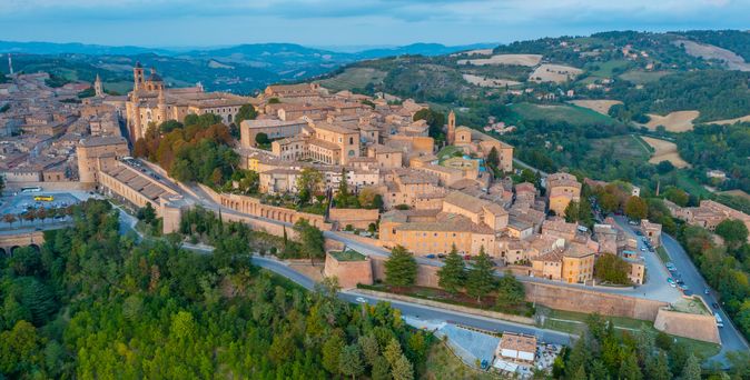 Urbino Italien