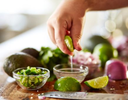 Guacamole Zubereitung