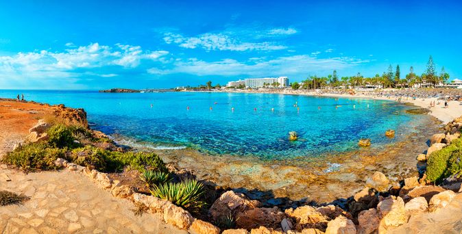 Stadt Paphos in Zypern