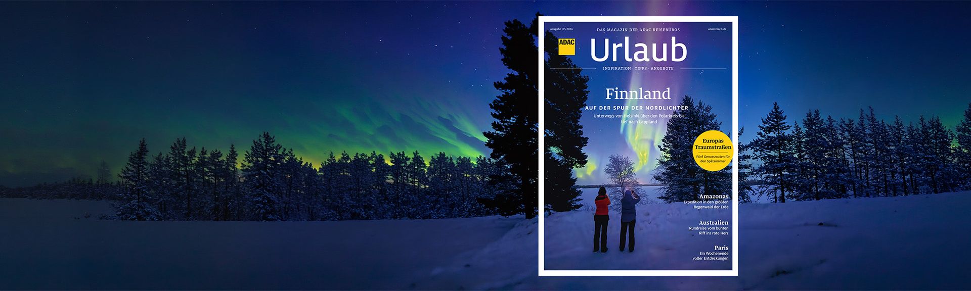 Nordlichter in Finnland
