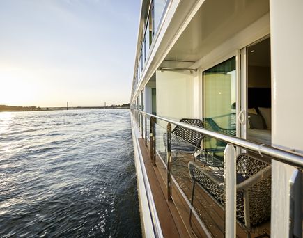 Balkon einer Suite