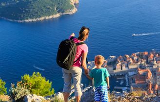 Mutter Kind Kroatien