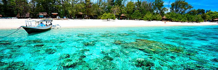 Boot vor Lombok