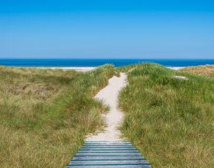 Föhr Weg zum Strand